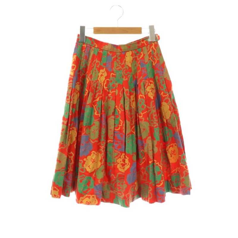 Yves Saint Laurent YVES Saint Laurent Setup Total No Color Jacket Skirt Knee