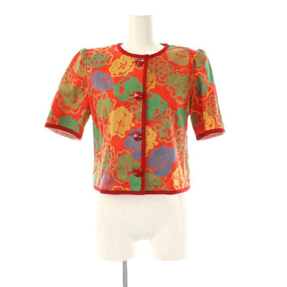 Yves Saint Laurent YVES Saint Laurent Setup Total No Color Jacket Skirt Knee