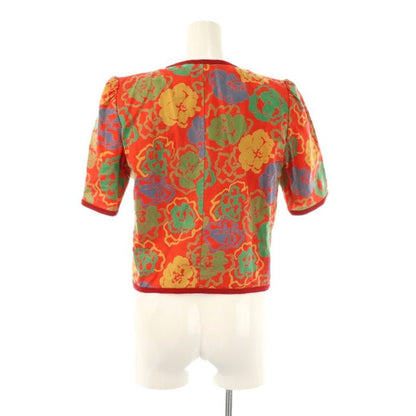 Yves Saint Laurent YVES Saint Laurent Setup Total No Color Jacket Skirt Knee