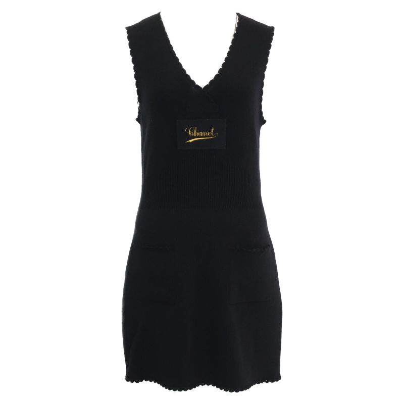 Chanel P78389k11301 Sleeveless Dress 38