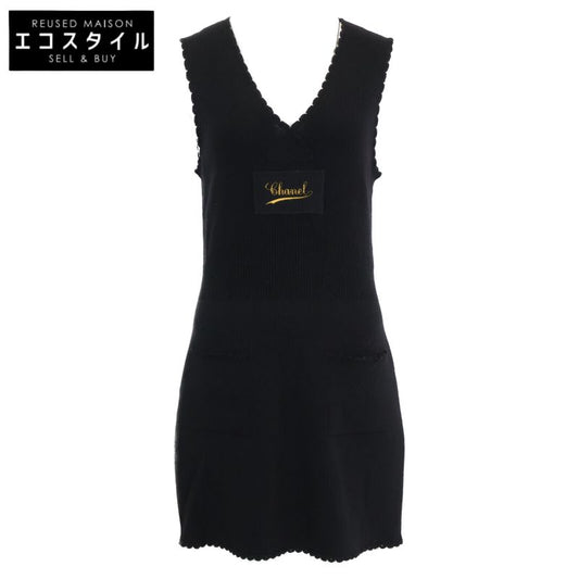 Chanel P78389k11301 Sleeveless Dress 38