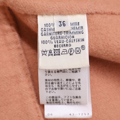 Hermes Lemaire Period 100% Cashmere Short Length Poncho Coat 34