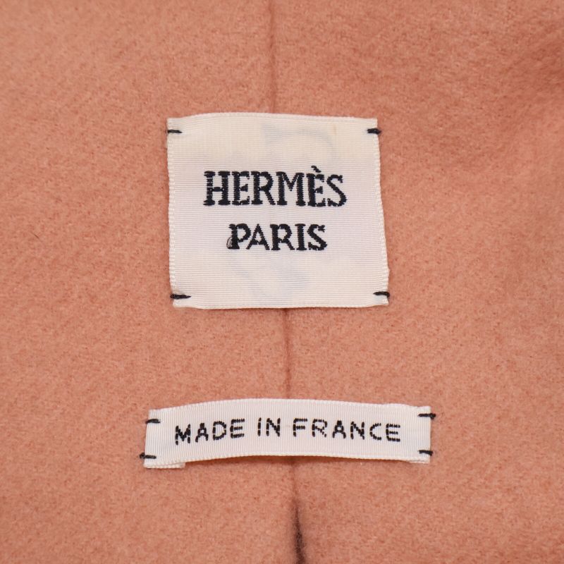 Hermes Lemaire Period 100% Cashmere Short Length Poncho Coat 34