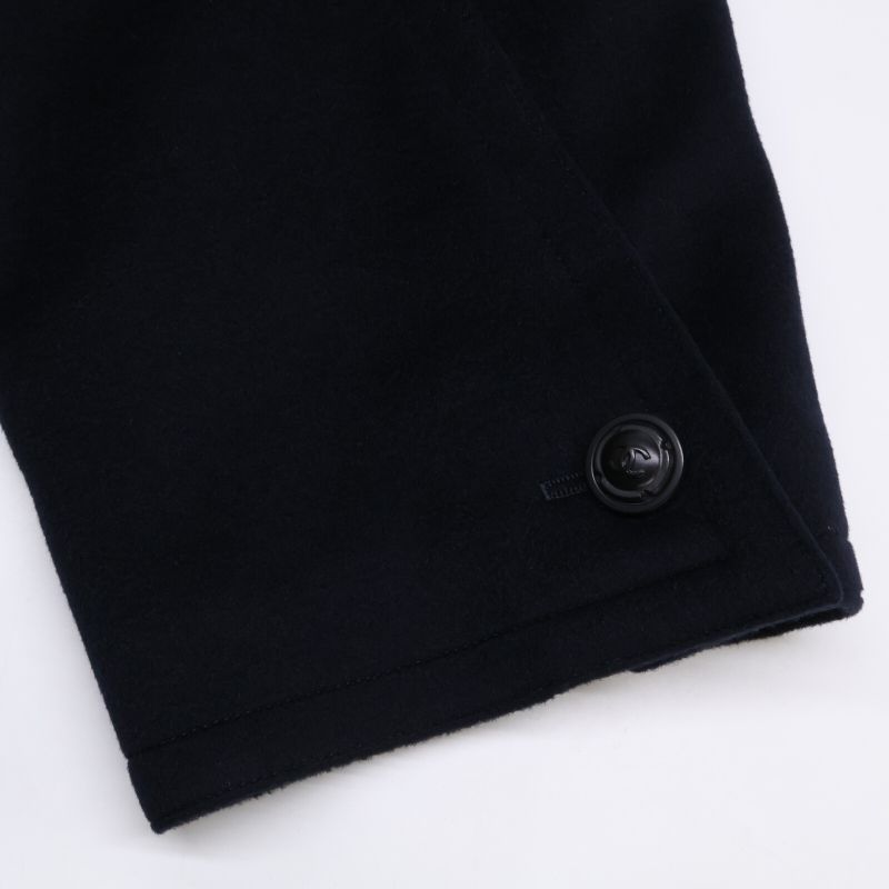 Chanel 97A P09298w02368 Coco Mark Button Wool Double Long Coat 38