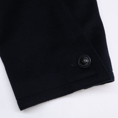 Chanel 97A P09298w02368 Coco Mark Button Wool Double Long Coat 38