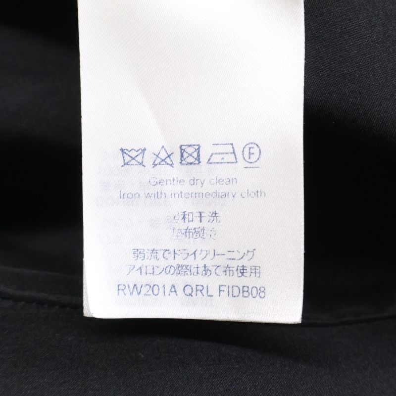 Louis Vuitton Rw201a QRL Wool Silk Patch Skater Dress 40