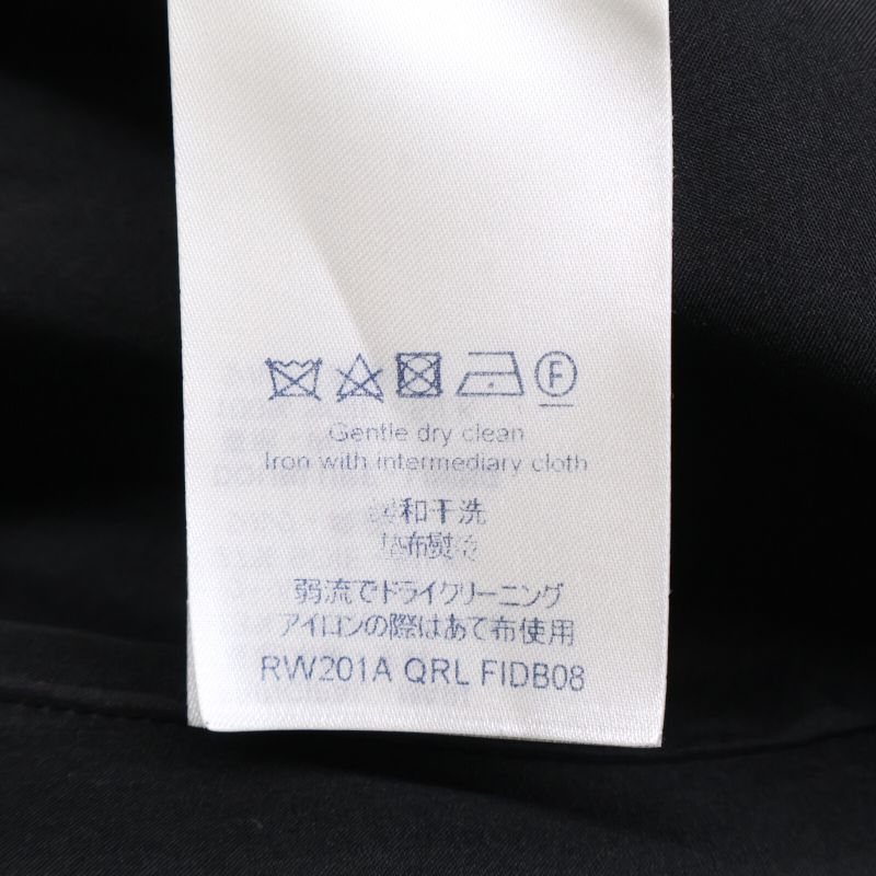 Louis Vuitton Rw201a QRL Wool Silk Patch Skater Dress 40