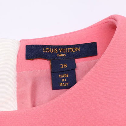 Louis Vuitton 2010 Rw221a HZM Logo Mini Dress 38