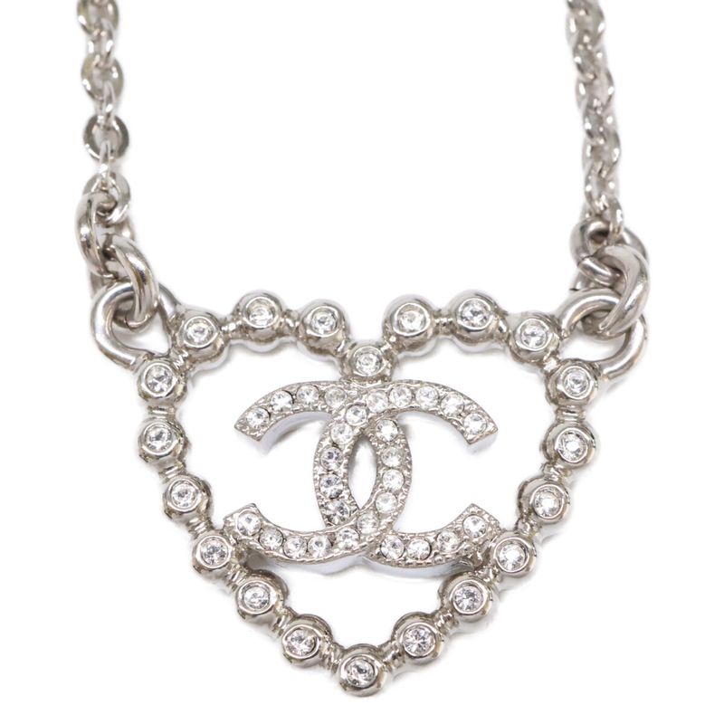 Chanel Similar C25P Abf459 B19984 Heart Rhinestone Coco Mark