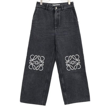 Loewe S359y11xbu Anagram Baggy Denim Pants Jeans 34