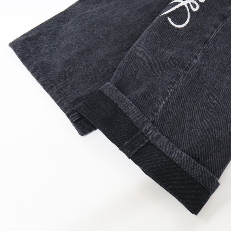 Loewe S359y11xbu Anagram Baggy Denim Pants Jeans 34