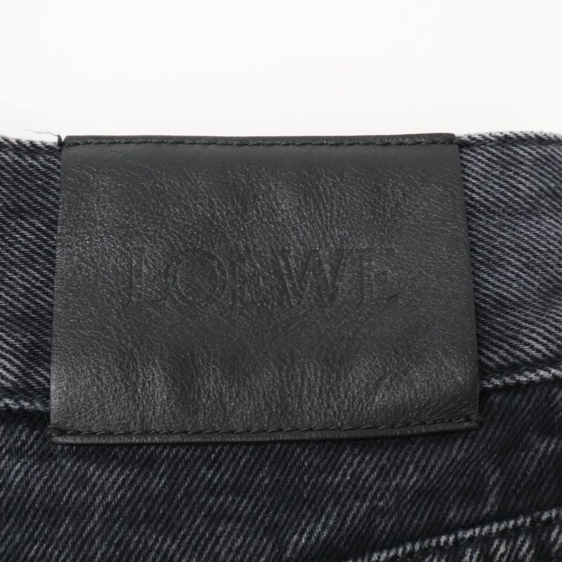 Loewe S359y11xbu Anagram Baggy Denim Pants Jeans 34