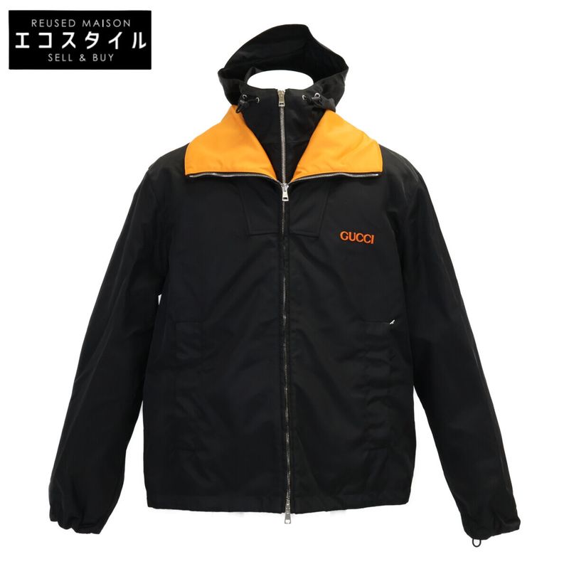 Gucci 25SS 804964 Zaq7f Patch Logo Nylon Twill 44