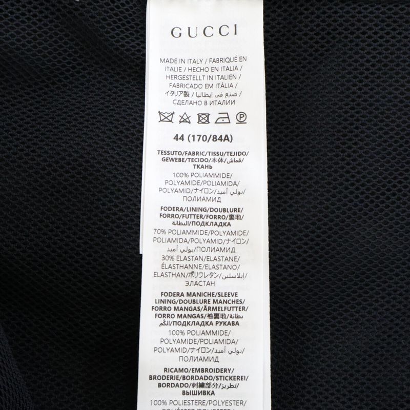 Gucci 25SS 804964 Zaq7f Patch Logo Nylon Twill 44