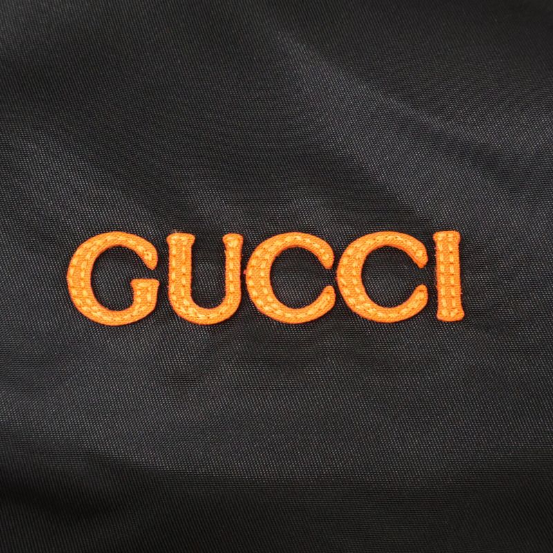 Gucci 25SS 804964 Zaq7f Patch Logo Nylon Twill 44