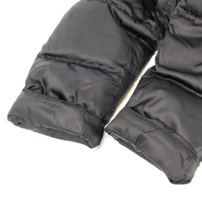 Prada 29p117 Triangle Plate Sheepskin Fur Long Down 38