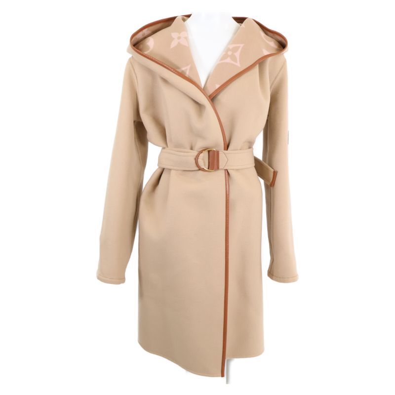 Louis Vuitton Doucet 1a99k7 Monogram Giant Belted Double Face