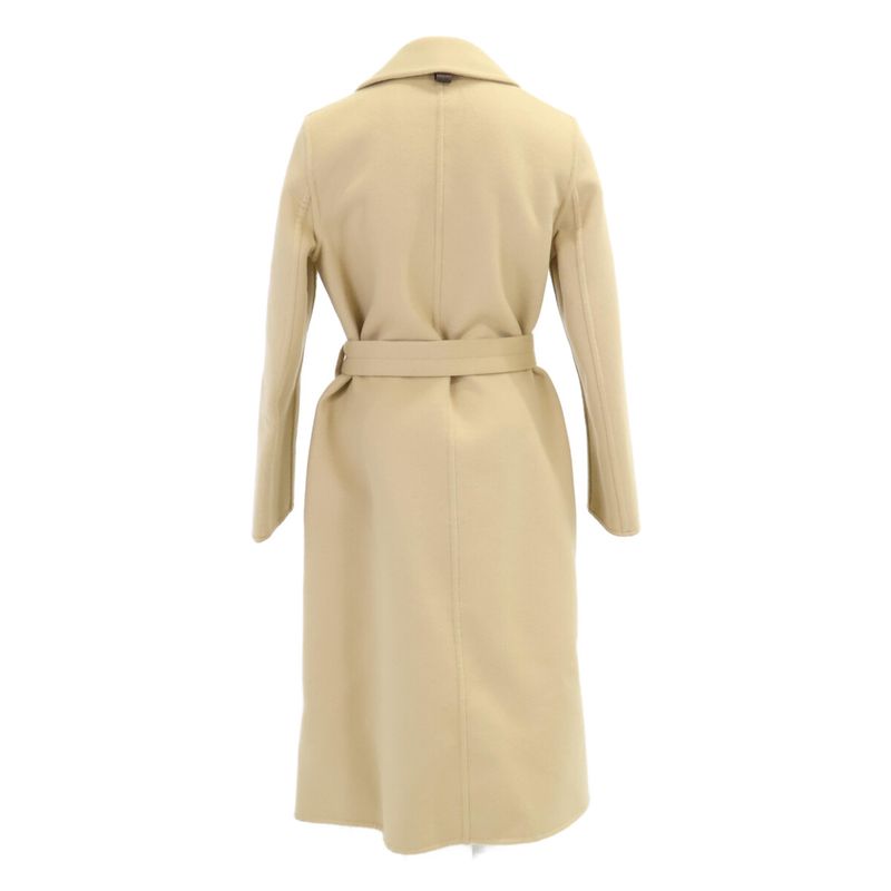 Louis Vuitton  Lined Monogram Giant Belt Wool Long