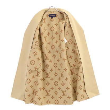 Louis Vuitton  Lined Monogram Giant Belt Wool Long