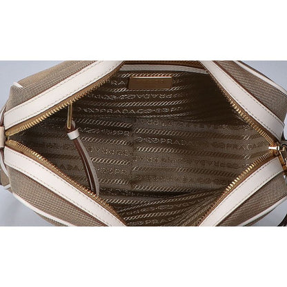 Prada 1bh089 Logo Jacquard And Leather