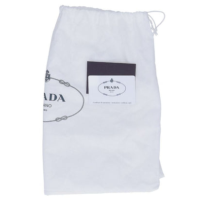 Prada 1bh089 Logo Jacquard And Leather