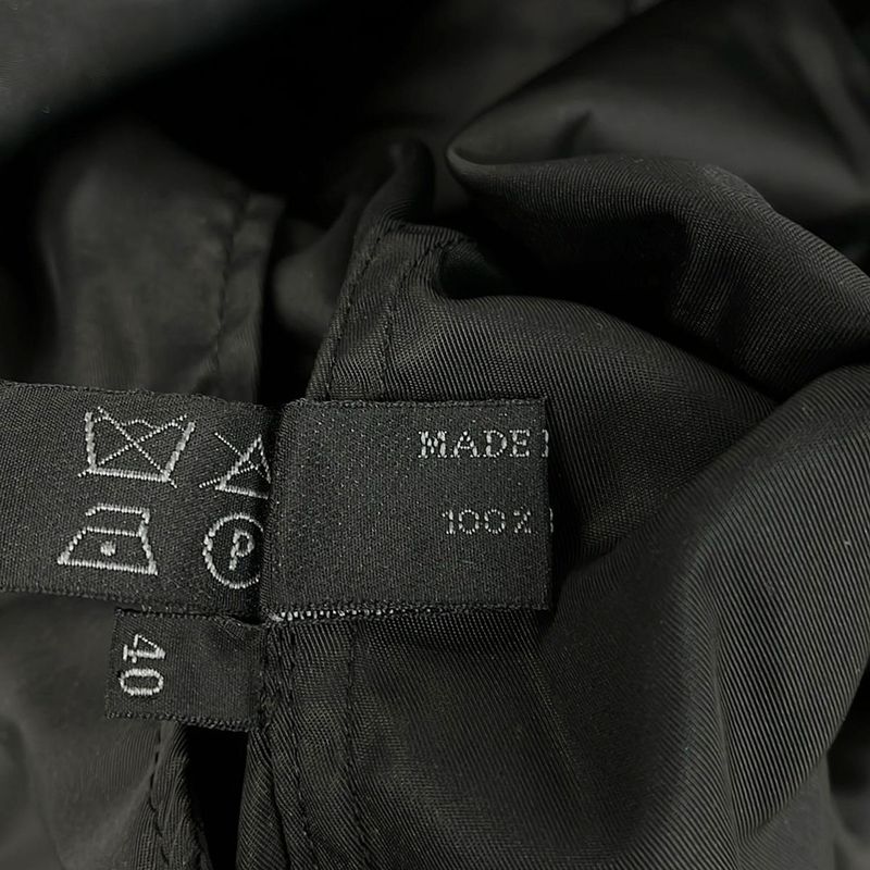 Prada Blouson Size 40 M Women - Black Long Sleeves Spring Fall