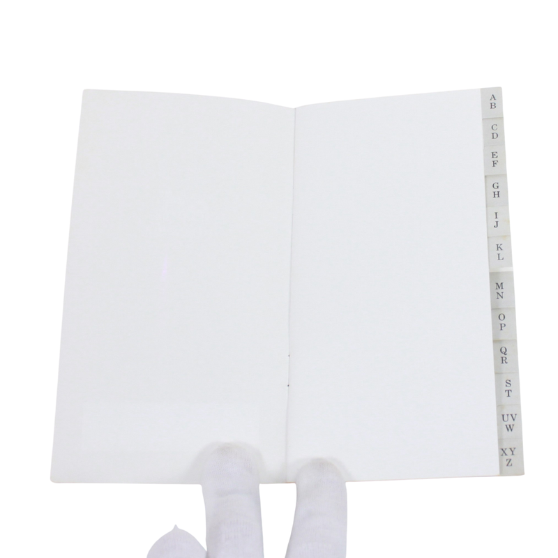 Hermes Notebook Cabas - Leather Navy Wallet (other)