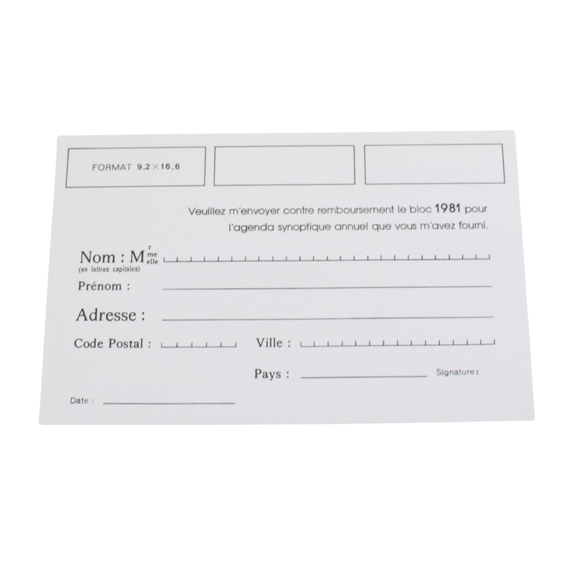 Hermes Notebook Cabas - Leather Navy Wallet (other)