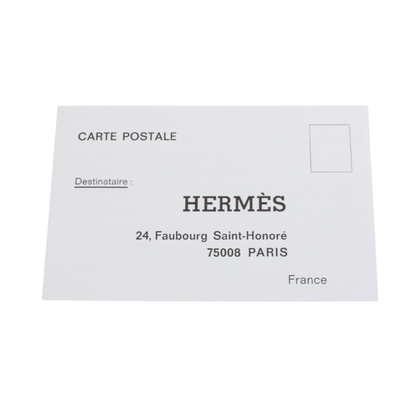 Hermes Notebook Cabas - Leather Navy Wallet (other)