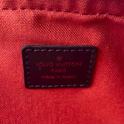 Louis Vuitton Geronimos Damier PVC Brown Body Bag Gold N51994