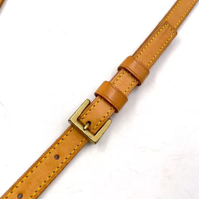 Louis Vuitton Trotter Monogram Leather × PVC Brown Shoulder Bag Gold M51240