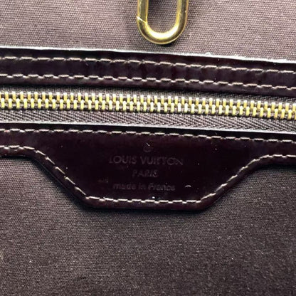 Louis Vuitton Vernis Avalon GM Enamel Bordeaux Tote Bag Gold M91566