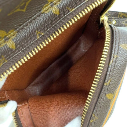 Louis Vuitton Amazon Monogram Leather × PVC Brown Shoulder Bag Gold M45236