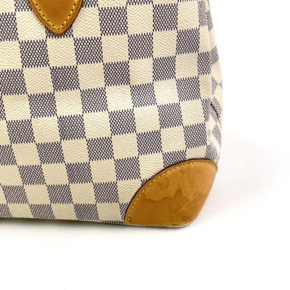 Louis Vuitton Hampstead PM Damier Azure Damier Azure Leather × PVC White Tote