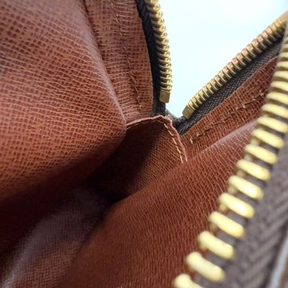 Louis Vuitton Amazon Monogram Leather × PVC Brown Shoulder Bag Gold M45236