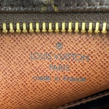 Louis Vuitton Amazon Monogram Leather × PVC Brown Shoulder Bag Gold M45236