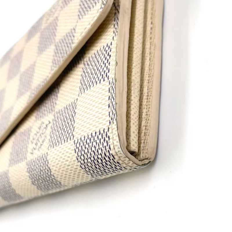 Louis Vuitton Portefeuille Sarah Damier Azure Damier Azure RFID Compatible