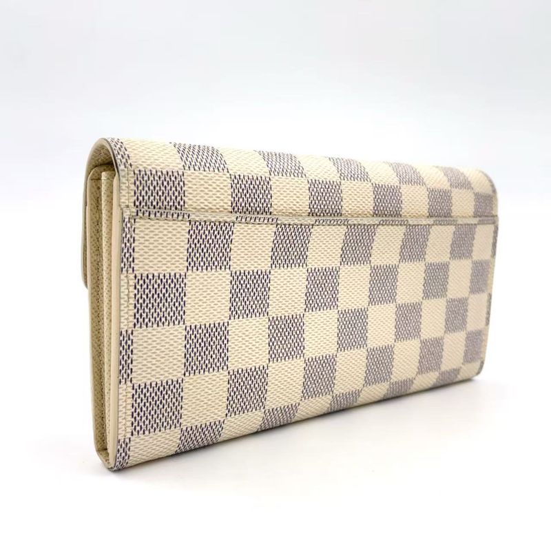 Louis Vuitton Portefeuille Sarah Damier Azure Damier Azure RFID Compatible