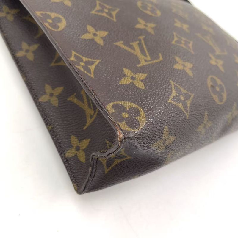 Louis Vuitton Poche Toilette 26 Monogram Production Number Unknown Leather ×PVC