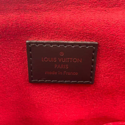 Louis Vuitton Trevi PM Damier Ebene Damier Ebene Leather × PVC Brown Handbag