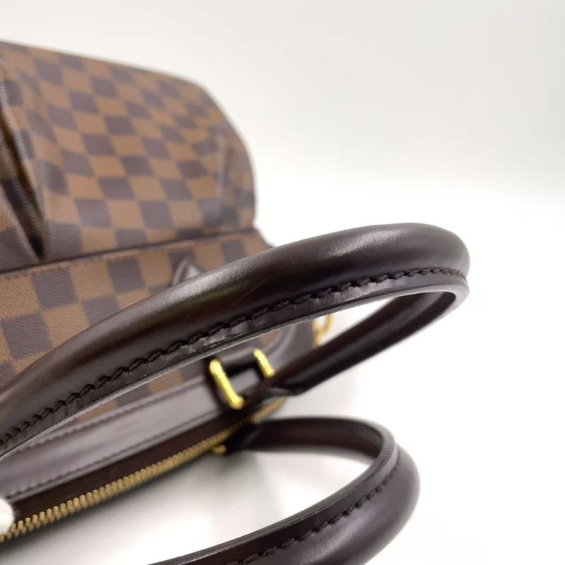 Louis Vuitton Trevi PM Damier Ebene Damier Ebene Leather × PVC Brown Handbag
