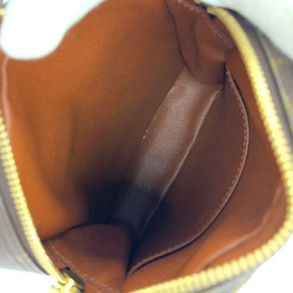 Louis Vuitton Amazon Monogram Leather × PVC Brown Shoulder Bag Gold M45236