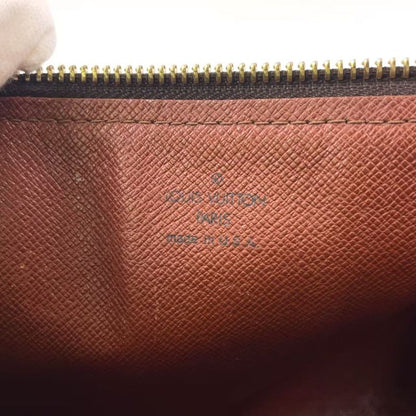 Louis Vuitton Papillon 30 Monogram Old Shape Leather × PVC Brown Handbag Gold