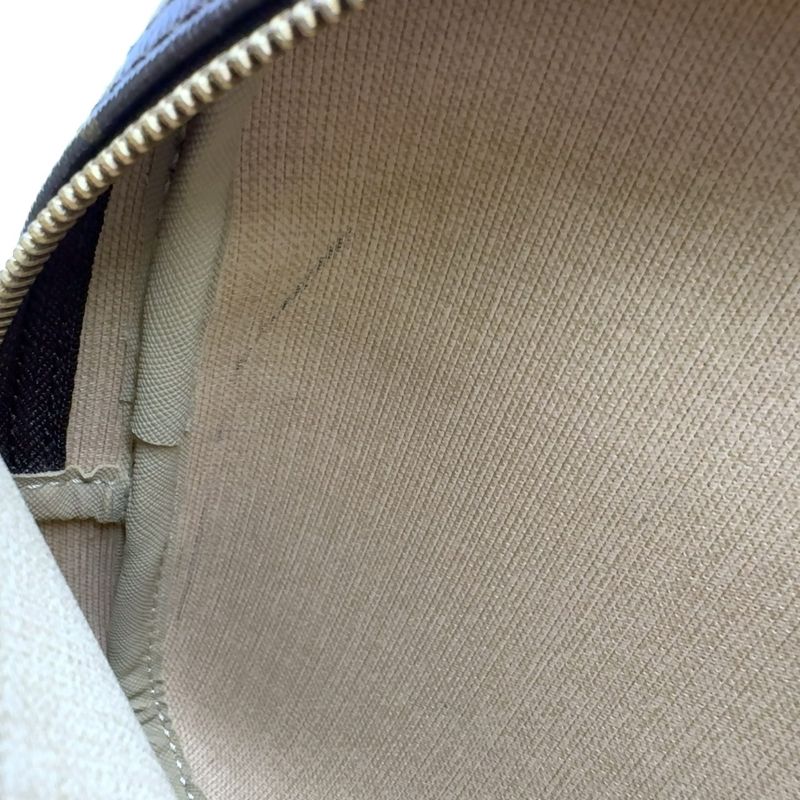 Louis Vuitton Reporter PM Monogram Leather × PVC Brown Shoulder Bag Gold M45254