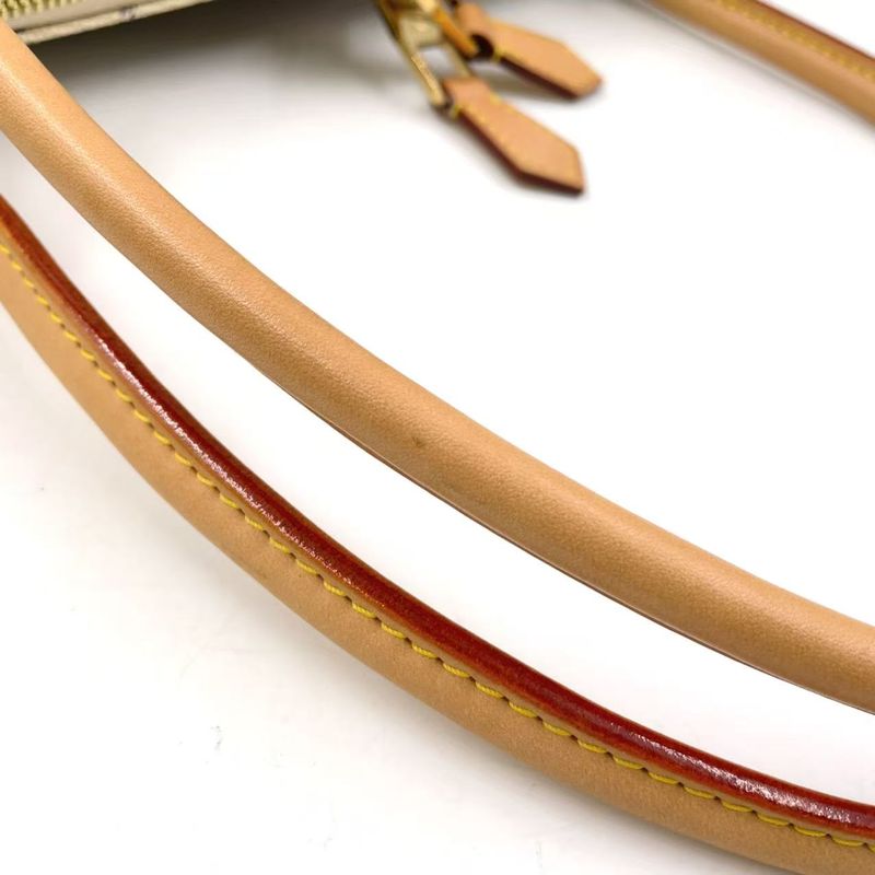 Louis Vuitton Figeri PM Damier Azure Damier Azure Leather × PVC White × Light