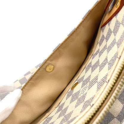 Louis Vuitton Figeri PM Damier Azure Damier Azure Leather × PVC White × Light