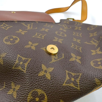 Louis Vuitton Musette Tango Short Strap Monogram Leather × PVC Brown Shoulder