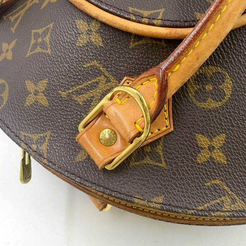 Louis Vuitton Ellipse PM Monogram Leather X PVC Brown Handbag Gold M51127