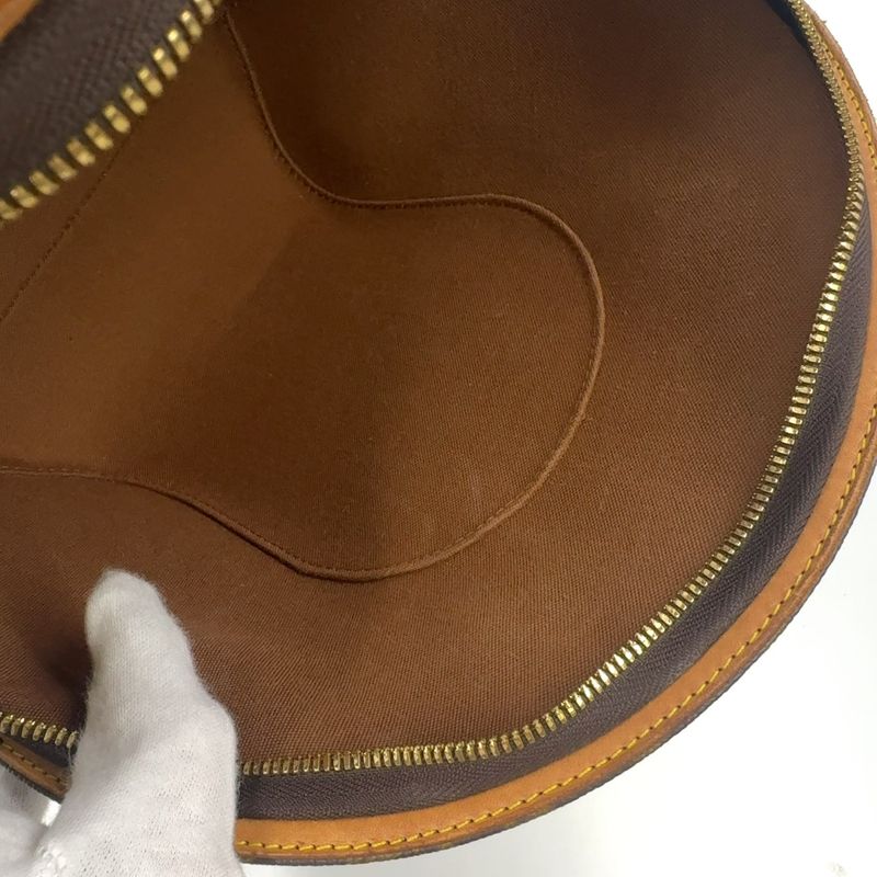 Louis Vuitton Ellipse PM Monogram Leather X PVC Brown Handbag Gold M51127