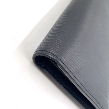 Louis Vuitton Portefeuille Brazza Epi RFID Compatible Leather Black Folded Long